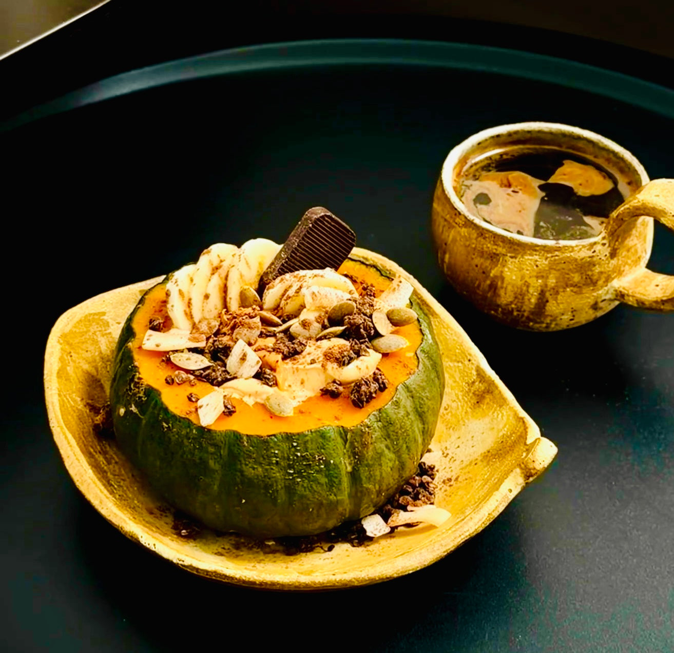 KABOCHA SQUASH GREEK YOGURT BOWL 栗子南瓜酸奶碗（栗子南瓜品种）