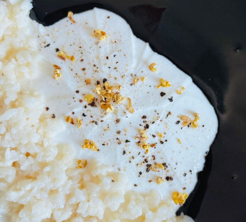BLACK SESAME FERMENTED RICE YOGURT BOWL 黑芝麻酒酿养润酸奶碗