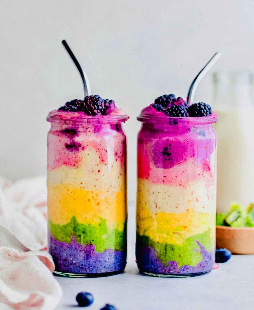YOGURT RAINBOW SMOOTHIE