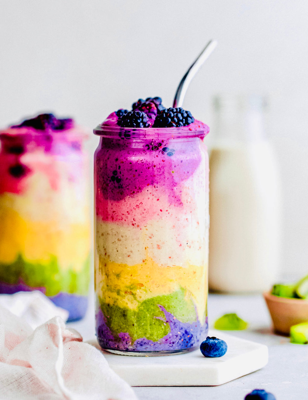YOGURT RAINBOW SMOOTHIE